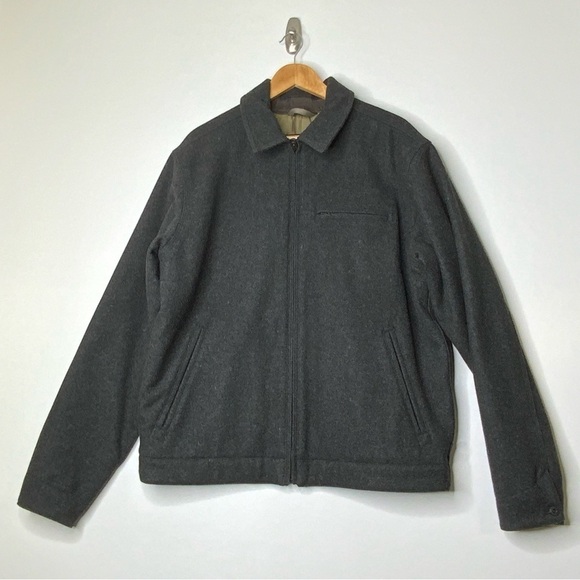 Abercrombie & Fitch Other - Abercrombie & Finch Men’s Size Large Full Zip Wool Blend Fully Lined  Jacket.